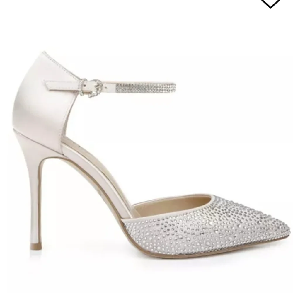 Jewel by Badgley Mischka Jailene Evening Pumps Champagne -5.5 - Picture 2 of 10